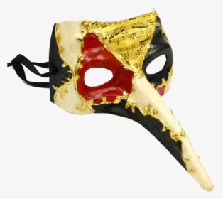 Carnival Mask Golden Png, Transparent Png, Transparent PNG