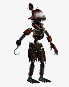 #fnaf Ignited Nightmare Foxy, HD Png Download, Transparent PNG