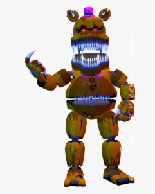 Nightmare Foxy Png, Transparent Png, Transparent PNG