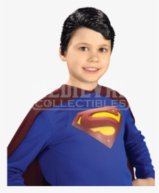 Kids Deluxe Superman Vinyl Wig, HD Png Download, Transparent PNG