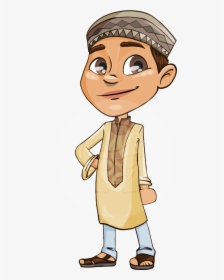 Arabic Boy Character Akeem, HD Png Download, Transparent PNG