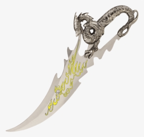 Yellow Fire-breathing Dragon Dagger, HD Png Download, Transparent PNG