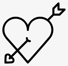 Arrow Heart Marriage Cupid, HD Png Download, Transparent PNG