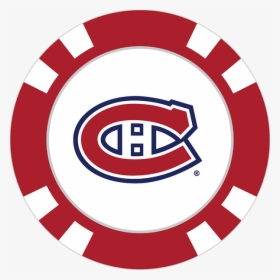Montreal Canadiens Poker Chip Ball Marker, HD Png Download, Transparent PNG