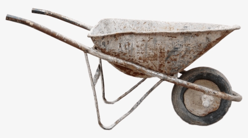 Rusty Old Wheelbarrow, HD Png Download, Transparent PNG