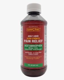 Adult Extra Strength Pain Relief Liquid, HD Png Download, Transparent PNG