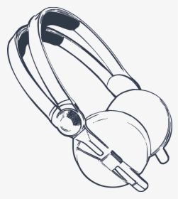 Headphones Silhouette Png -vector, Transparent Png, Transparent PNG