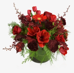 Blissful Reds Flower Arrangement, HD Png Download, Transparent PNG