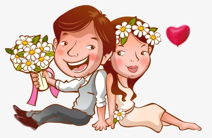Wedding Invitation Template Cartoon, HD Png Download, Transparent PNG