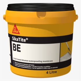 Sikatite® Be Waterproof Membrane, Sealant, Protective, HD Png Download, Transparent PNG
