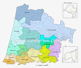 Add To Cart Landes Counties Map With Names For Word, HD Png Download, Transparent PNG