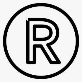 The Icon Is Used To Describe Registered Trademark, HD Png Download, Transparent PNG