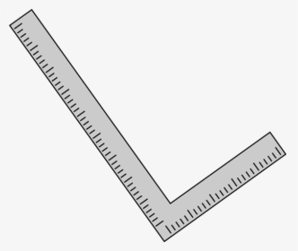 Ruler Steel Square Point, HD Png Download, Transparent PNG