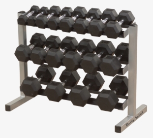 Body Solid 40 Inch 3 Tier Dumbbell Rack, HD Png Download, Transparent PNG