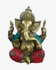 Roque Handicrafts Ganesha Stone Work Big Ears, HD Png Download, Transparent PNG