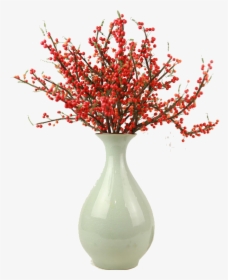 Big Flower Vase Png, Transparent Png, Transparent PNG