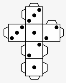Cube, Dice, Handicrafts, Dots, Counting, HD Png Download, Transparent PNG