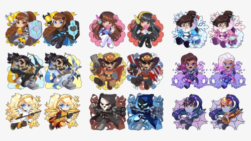 Chibiwatch Charm Set, HD Png Download, Transparent PNG