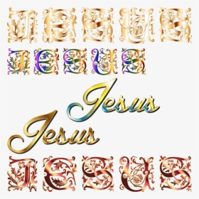 Jesus Png Jesus Png Religious Words Word Png Shapes, Transparent Png, Transparent PNG