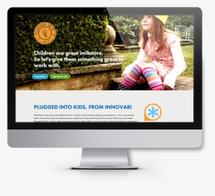 Innovari Website On A Screen, HD Png Download, Transparent PNG