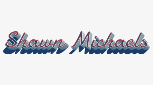 Shawn Michaels 3d Letter Png Name, Transparent Png, Transparent PNG