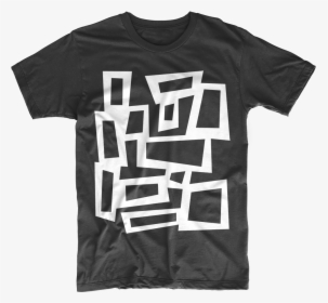 Mid Century Modern Abstract Squares T-shirt, HD Png Download, Transparent PNG