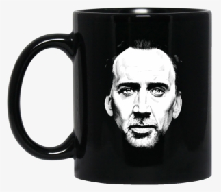 Nicolas Cage Face Blac, HD Png Download, Transparent PNG
