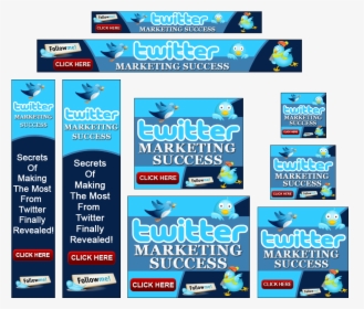 Twitter Marketing Success Animated Banners, HD Png Download, Transparent PNG