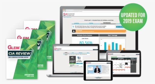 Gleim Premium Cia Review System Guarantee, HD Png Download, Transparent PNG