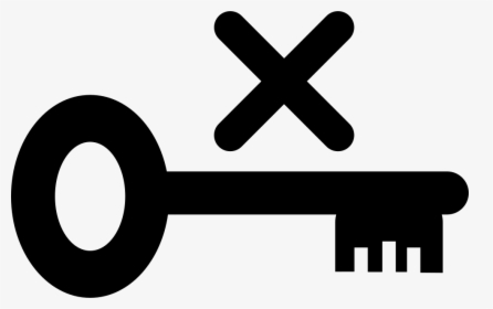 Key With Cross Sign, HD Png Download, Transparent PNG