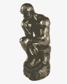 - Thinker Statue 8688 , Png Download, Transparent Png, Transparent PNG