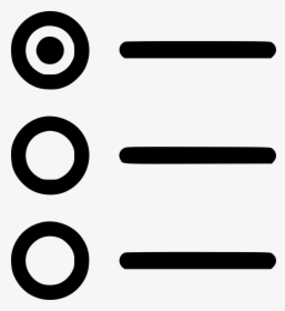 Bullets List Radiobutton, HD Png Download, Transparent PNG