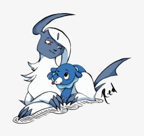 Fanart Myart Popplio Team Popplio Absol Water Type, HD Png Download, Transparent PNG