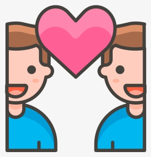 294 Couple With Heart Man Man, HD Png Download, Transparent PNG