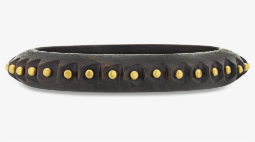 Carved Wood And 24k Gold Bangle By Yossi Harari, HD Png Download, Transparent PNG
