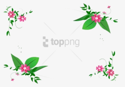 Free Png Flowers Frame Small Png Image With Transparent, Png Download, Transparent PNG