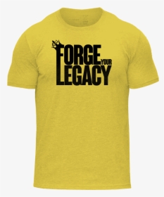 Printful Apparel & Accessories Shirt Yellow / S Forge, HD Png Download, Transparent PNG