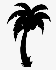 Transparent Coconut Palm Tree Clipart, Coconut Palm, HD Png Download, Transparent PNG