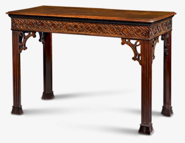 Chinese Chippendale Mahogany Console Table, HD Png Download, Transparent PNG