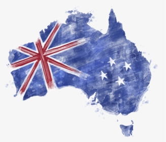 Australia Of Watercolor Flag Sydney Painting Clipart, HD Png Download, Transparent PNG