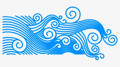 Waves, Wave Pattern, Summer, Glyph, Design, HD Png Download, Transparent PNG