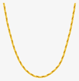22kt Yellow Gold Chain For Women, HD Png Download, Transparent PNG