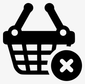 Basket Shopping Erase Delete Shopping Empty, HD Png Download, Transparent PNG