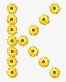 Flower Clipart Alphabet K, HD Png Download, Transparent PNG