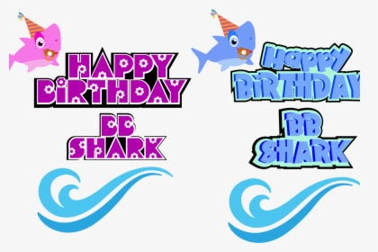 Birthday Svg, Shark , Boys Birthday, Eps Dxf, Cut Files,, HD Png Download, Transparent PNG