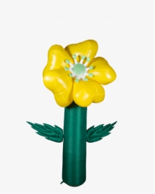 Inflatable Flower Single Stem Yellow, HD Png Download, Transparent PNG