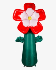 Inflatable Flower Single Stem Red, HD Png Download, Transparent PNG