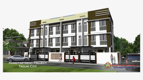 3 Storey Apartment Design Philippines, HD Png Download, Transparent PNG