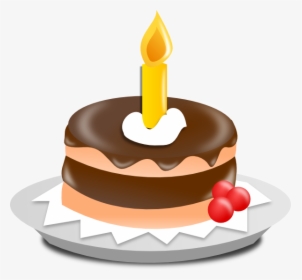 Happy 1st Birthday Cake Png, Transparent Png, Transparent PNG