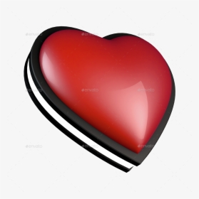 3d Heart Symbol Png, Transparent Png, Transparent PNG